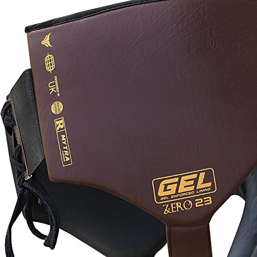 Mytra Fusion Groin Guard Boxing Groin Guard for MMA, Muay Thai, Kickboxing and Martial Arts Abdominal Protector for Training, Sparring, Grappling, Taekwondo and Fighting - size: Small-Medium