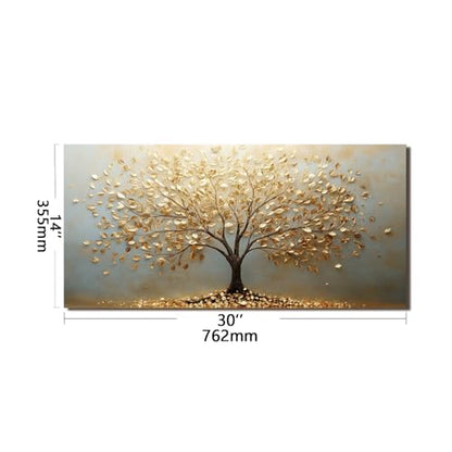 Evgosm tempered glass backsplash, Tree of Life Splashback, Glass Backsplash, Used for Kitchen Wall Protection and Decoration, Easy to Install and Clean. (30x14'')