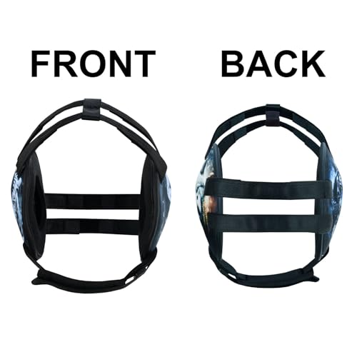 ROAR-INT BJJ Ear Guard New Easy to Adjust Design Wrestling Protective Headgear Wrestling Ear Guard MMA Jiu Jitsu - color: Tiger-Wolf