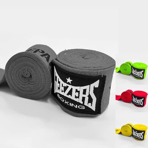 Geezers Prepare to Fight Hand Wraps - color: Grey, size: 5m