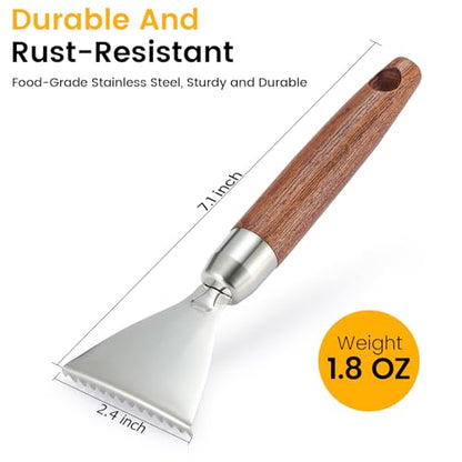 Fish Scaler Stainless Stee Fish Scale Remover Fish Descaler Fish Cleaner Fish Scraper Tool