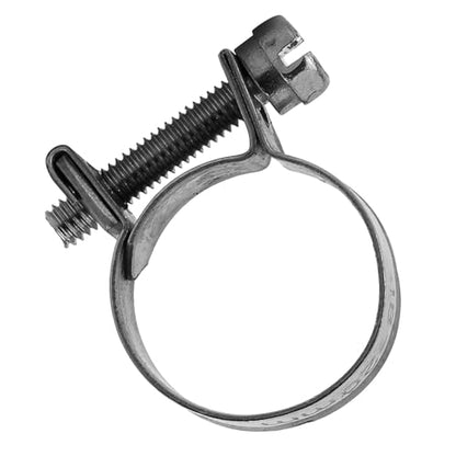 10pcs Stainless Steel Hose Clamps – Adjustable 6-20mm Fuel Line Pipe Clips for Air, Water, Silicone & Fuel Hoses (18-20Mm)