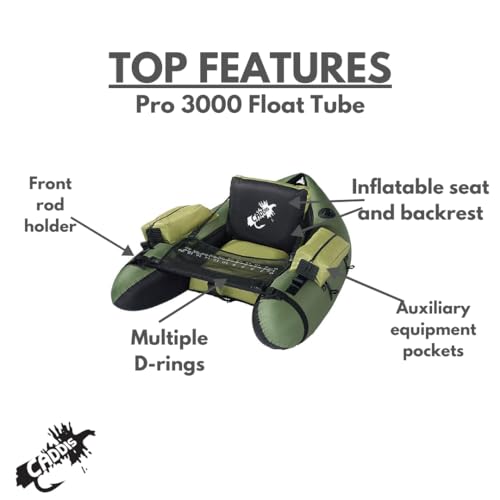 Caddis Sports Fishing and Angling Float Tube - style: Pro 3000