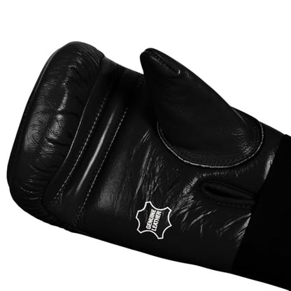 Title Boxing Pro Mex Professional Heavy Bag Boxing Gloves - color: Black, size: Large