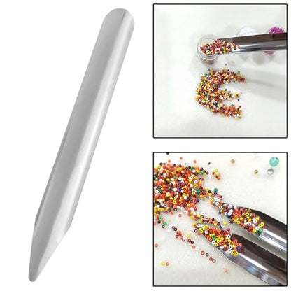 5.9inch Bead Spoons Lab Spatulas Lab Scoops Scoop Spatulas Lab Supplies for Scooping Transfer Mixed Powder Paste Classroom Household Tools 2pcs