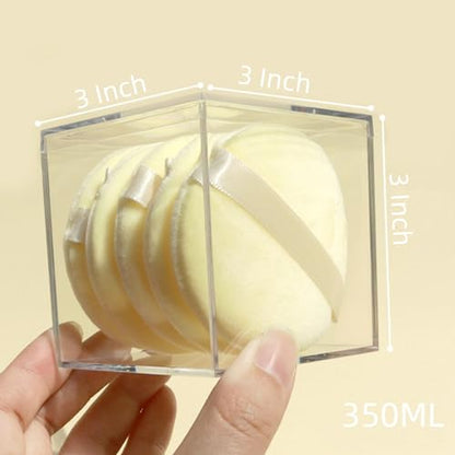 Acrylic Candy Box Clear Square Cube Display Boxes Jewelry Storage Box Acrylic Boxes with Lids for Weddings Birthday Party - size: 3 x 3 x 3 Inch