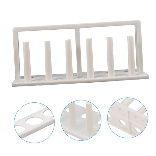 Plastic Test Tube Holder Rack Laboratory Organizer for Water Quality Testing Design for Stability for School Science Experiments