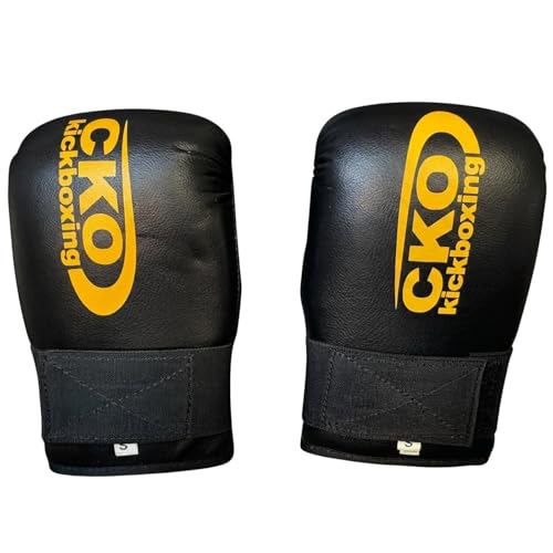 Boxing Bag Mitt Gloves, Lightweight, Shock Absorbing, PU Leather Boxing Training Workout Men & Women - size: Large