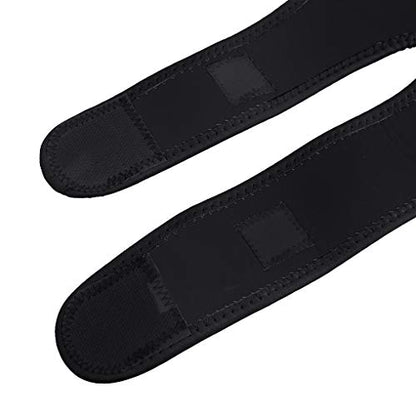 1 PC Adjustable Compression Recovery Elbow Brace Support Anti-Slip Fitness Sports Protection Gear Elbow Pad Guard for Sprain, Pain Relief, Tendonitis, Tennis&Golf Elbow Treatment - color: Black