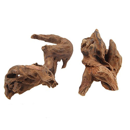 EmoursTM Aquarium Sinkable Driftwood Fish Tank Decoration (Small)