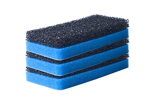 Replacement Coarse and Fine Filter Pads Kit Fit for TotalPond MF13010, Compatible with 52231 and 52229 Filter Boxes (Pack of 3 Sets)