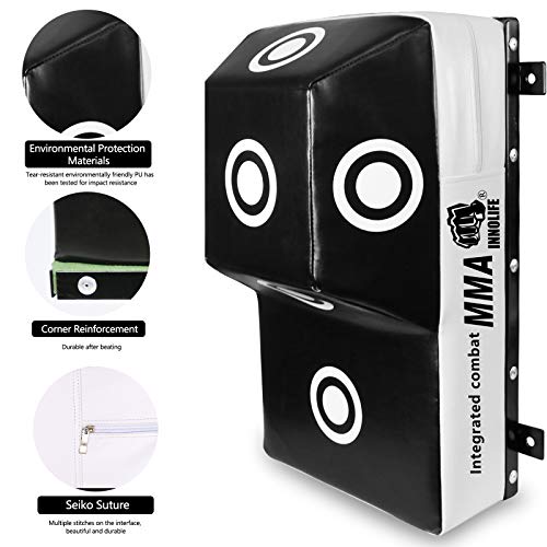 INNOLIFE Wall Mount Uppercut Heavy Bag - Black &White