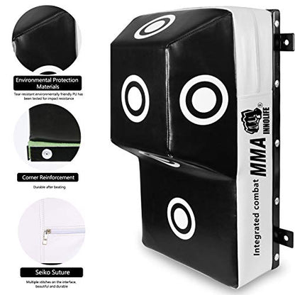 INNOLIFE Wall Mount Uppercut Heavy Bag - Black &White