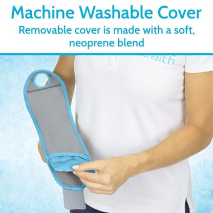 Arctic Flex Wrist Ice Pack Wrap - Refreezable Gel Compression Support