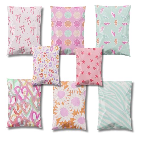 Designer Poly Mailer Original Variety Pack, Heavy Duty Waterproof Self-Seal Shipping Bags for Small Businesses, Cute Mailing Envelopes, Bulk Tear-Resistant Packaging, 36 Bags