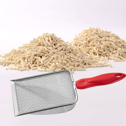 Cat Litter Cat Sand Shovels for Pets Supplies Kittens Reptile Terrarium, Mesh 2.0mmx2.0mm