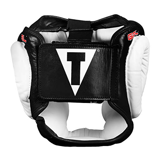 Title Gel World Full Face Training Headgear, Black, Large