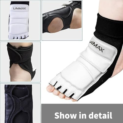 Taekwondo Sparring Gear Foot Protector Karate Boxing Sparring Foot Guard, Martial Arts Protective Foot Gear - size: Large
