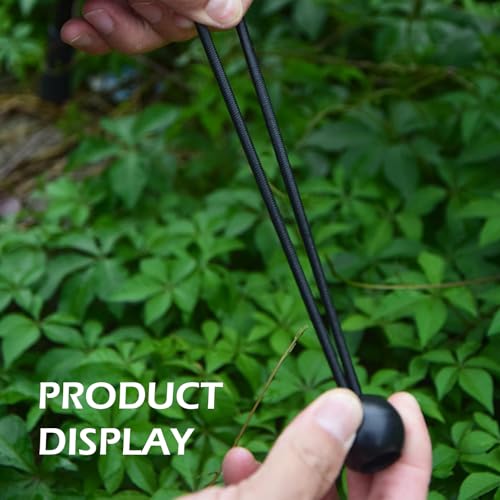 Car Cover Windproof Clip, Inverted Tooth Design Non-Slip Bite Tent Clamp with Adjustable Buckle, Outdoor Wind Rope Fixing Bracket with 12 PCs Ball Bungee Cords, for Most Cars (Black) - size: 24 PCS