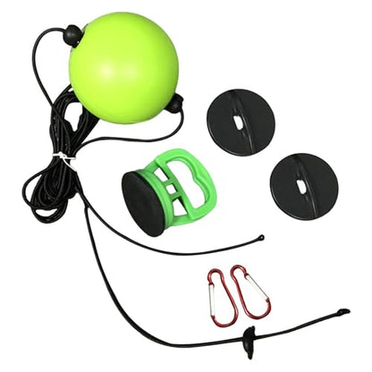 Yiju Boxing Reflex Ball, Double End Punching Ball for Hand-Eye Coordination, Home MMA Workout Trainer for Adults and Kids