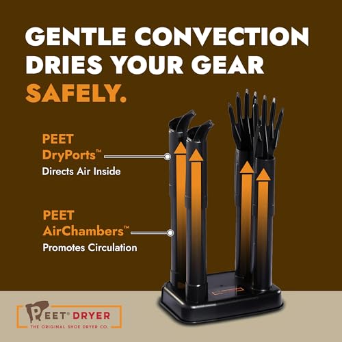 PEET Multi Boot, Shoe & Glove Electric Dryer with Built-In Glove DryPorts