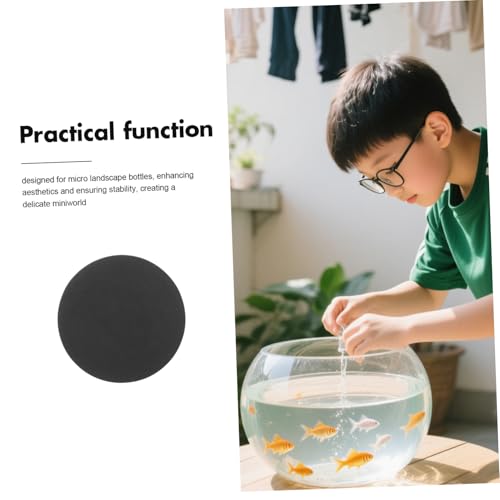 Fish Tank Leveling Mat Nonslip Aquarium Bottom Pad Terrarium Cushioning Mat Barrier Protection Shockproof Cushioning Micro Landscape Bottle Compatible Pad for Stability