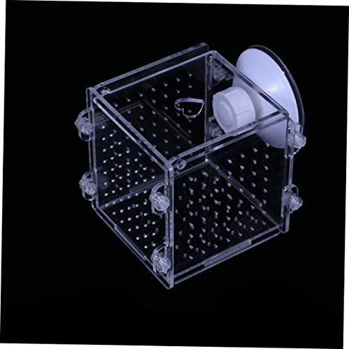 LIOOBO Guppy Breeder Box Fish Isolation Aquarium Incubator Acrylic Fish Tank Accessory