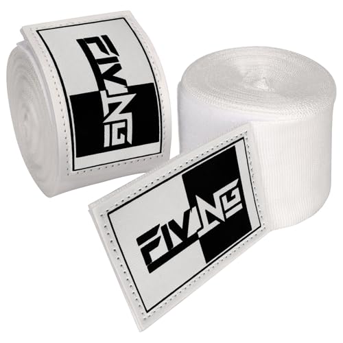 Premium Handwraps 180 inches for Men & Women - color: White, size: 4.5m