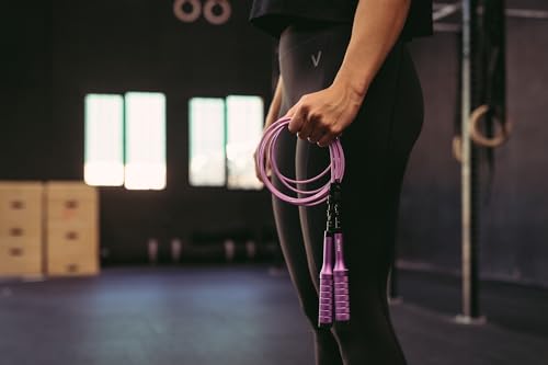 Velites Earth 2.0 Official CrossFit Games Jump Rope, Double Unders - color: Purple