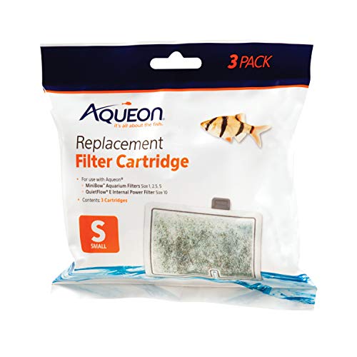 Aqueon Aquarium Fish Tank Replacement Filter Cartridges Small - 3 pack - size: 3 Pack