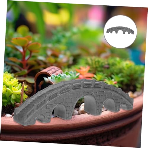 STOBAZA Mini Arch Bridge Model for Aquariums and Terrariums Unique Garden Decoration Accessories for Landscape and Floral Arrangements