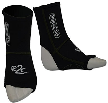 Ring to Cage Spider Grip Ankle/Foot Grips for Muay Thai, MMA, Kickboxing - size: Small-Medium