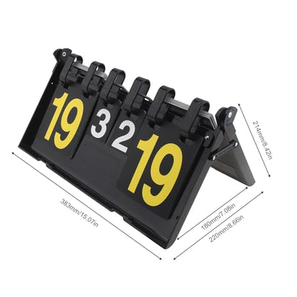 Foldable Scoreboard Flip with Large Numbers (1–31)