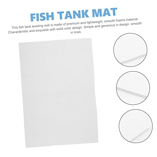 Garneck Thickened Fish Tank Bottom Pad -Skid Aquarium Mat for Leveling and Shock Absorption Fish Tank Accessories