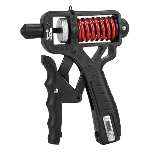 Adjustable 11–350 Lbs Grip Strength Trainer with Digital Counter
