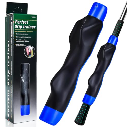Golf Grip Trainer – Correct Hand Position for Right-Handed Swing - color: 1 blue