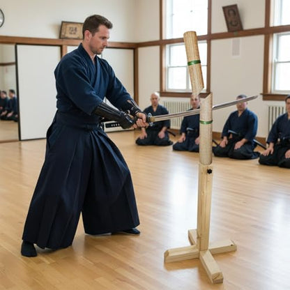 Tameshigiri Tatami Mat, Japanese Sword Cutting Practice Target for Katana, 71x34 Inch, Made of Authentic Straw for Samurai Martial Arts Training (6 Pack)