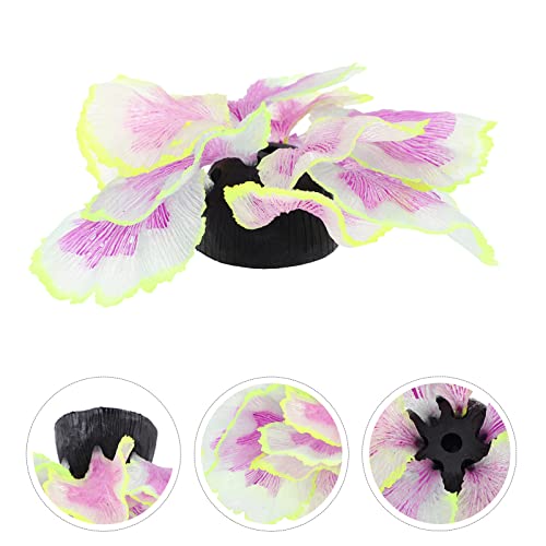 ULTECHNOVO Model Plant Adornment Artificial Fish Adorn Vivid Grass Micro Landscape Aquarium Decorative Durable Decor Water Aquatic Ornament Tank