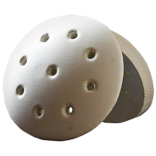 Gear Pro-Tec Z-Cool 3" White Round Knee Pad