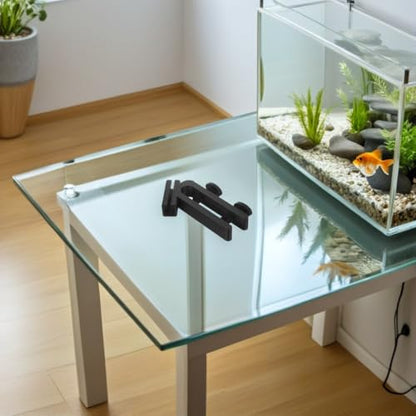 OSALADI Bucket Hose Holder for Aquarium Water Changer Hose Bracket with Easy Installation Suitable for Home Aquarium Maintenance and Storage