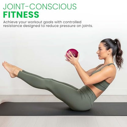 Bean Products Soft Weighted Balls for Exercise - Soft and Safe Workout Balls for Yoga, Rehab, Pilates and Fitness - Latex Free, Easy to Grip, Versatile Physical Therapy Exercise Ball - color: 6 Lbs-One Ball