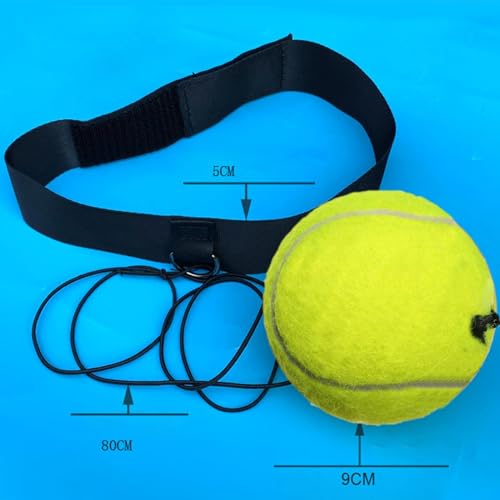 Boxing Reflex Ball Headband Set Reflex Punching Ball Adjustable Headband for Fitness