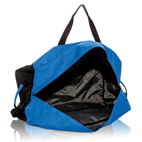 DALIX 25" Big Adventure Large Gym Sports Duffle Bag (Black Grey Navy Blue Red Camo) - color: Royal Blue