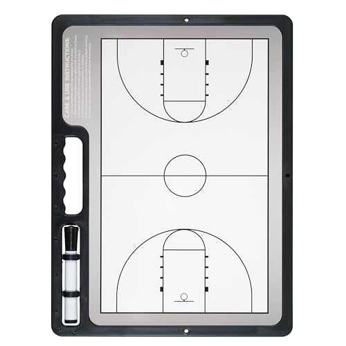 Murray Sporting Goods Premium Basketball Timeout Coaches Clipboard | Double Sided Premium Basketball Coaches Clipboard - size: 16.5 x 12.5