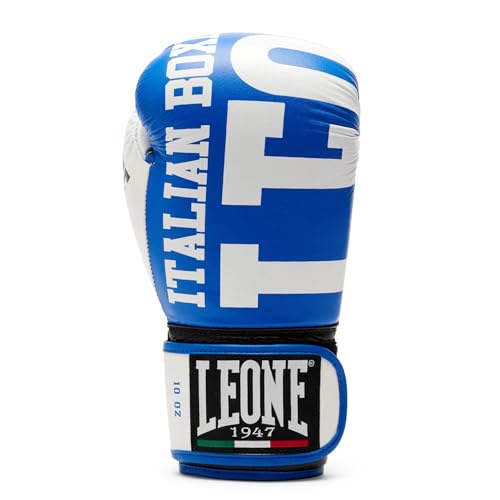 LEONE 1947, Explosion Boxing Gloves - color: blue, size: 14OZ