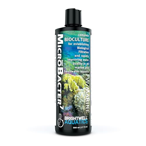 Brightwell Aquatics MicroBacter7 Biological Filter Bioculture Aid, 500 ml - size: 500ml
