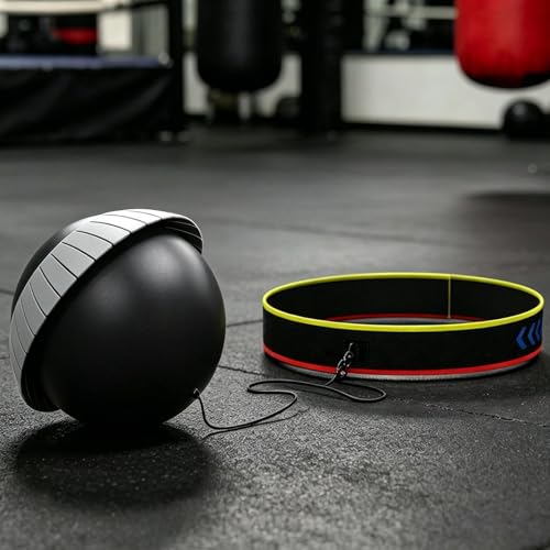 Boxing Ball Adjustable Fun Punching Toys - color: Black