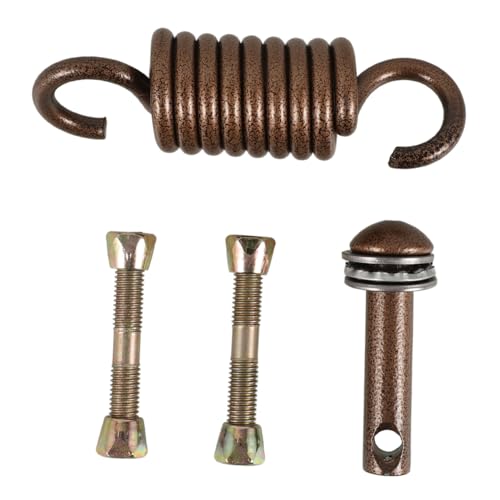 Milisten 1 Set Hanging Basket Accessories Swing Hanging Spring Swing Chair Hanging Rings Hammock Spring Kit Sandbag Fixing Spring Kit Hanging Chair Spring Porch Swing Springs Porch Spring, Coffee