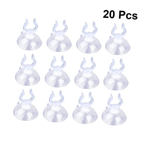 20pcs Hose Clip for Aquariums Professional Cup Holders for Fish Tank Pump Tubes Easy Install Uninstall Design - size: 2.9X1.2X0.4cm