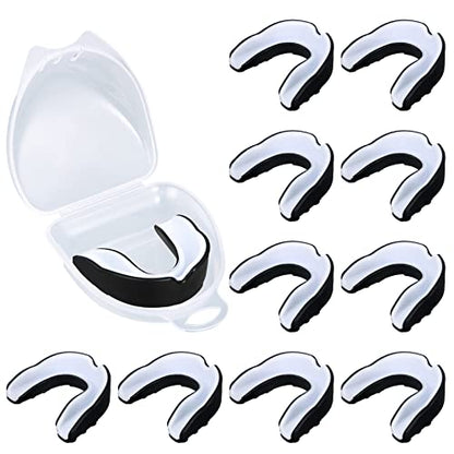Frienda Adult Mouth Guards for Sports with Case - color: Simple Color